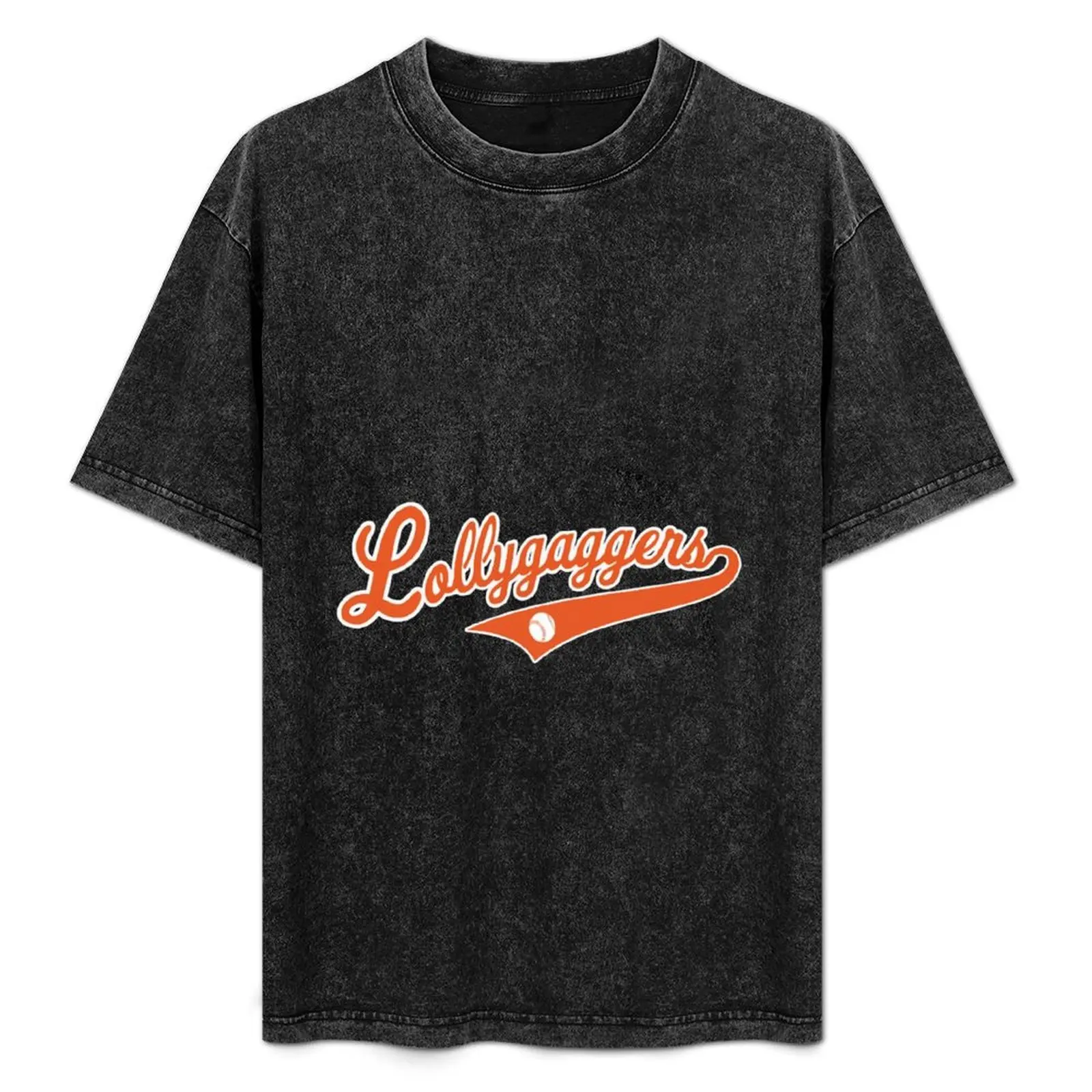 

Lollygaggers Baseball Funny Durham Bull 80_s Movie T-Shirt Plus Size Loose Fit T-Shirt