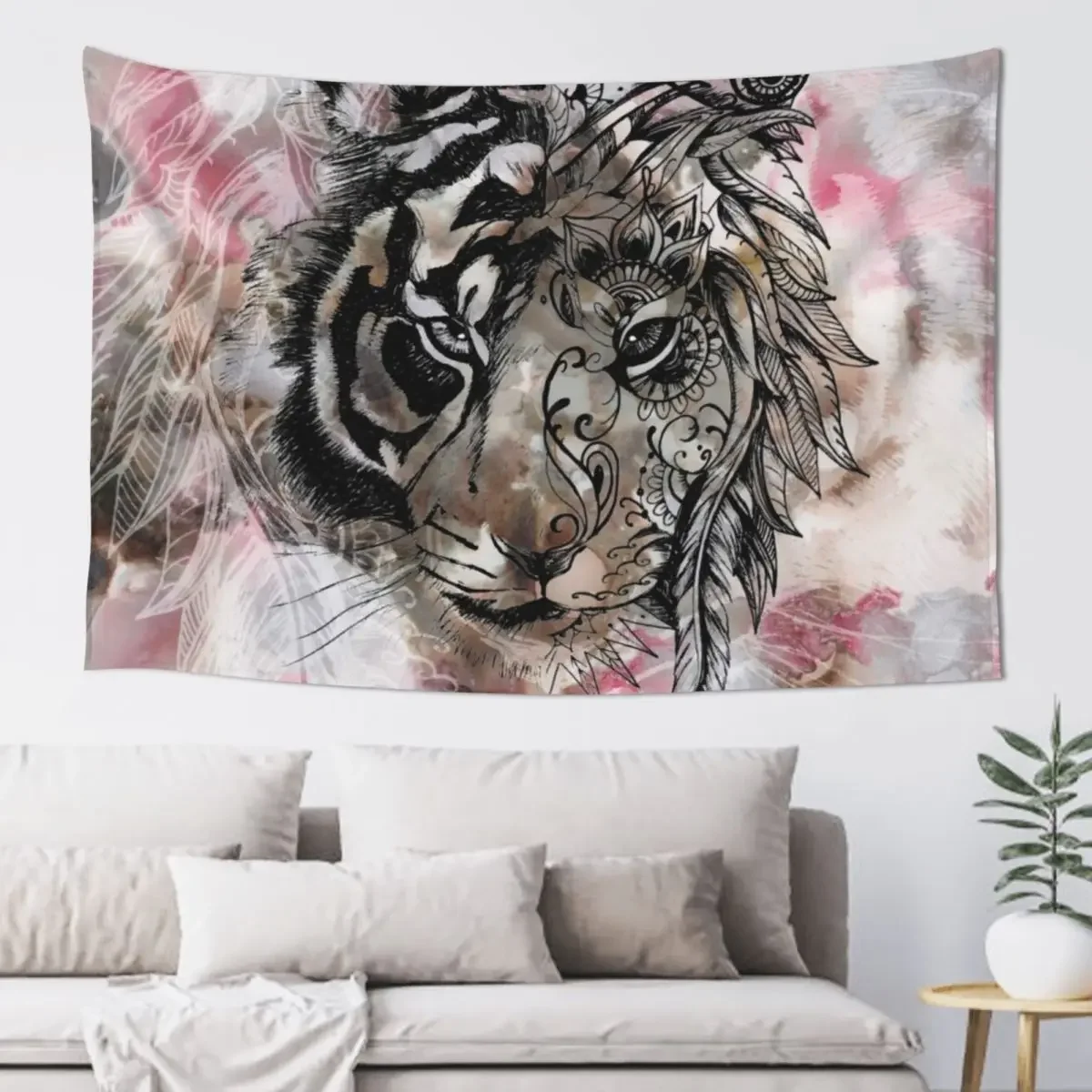 Nature Blazes Tapestry Home Decor Accessories Decoration Aesthetic Tapestry