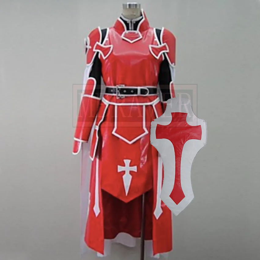 

Sword Art Online Knights of the Blood Oath Heathcliff Cosplay Costume Halloween Christmas Uniform Custom Made Any Size