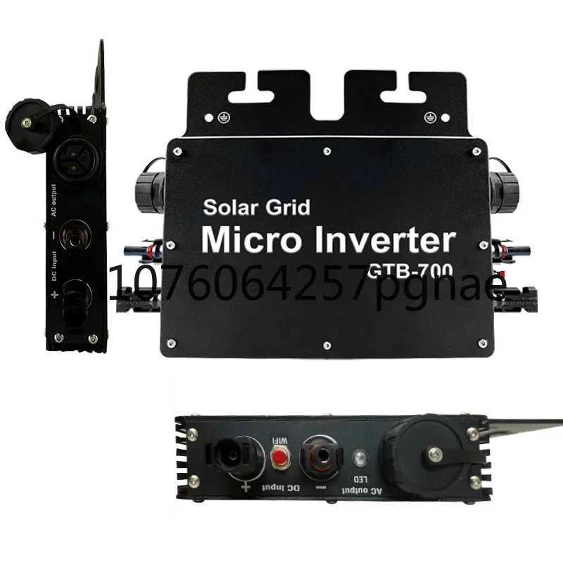 Black Technology Micro Inverter Gtb600w 700W Full Power Generation Grid-Connected Inverter Photovoltaic Dedicated