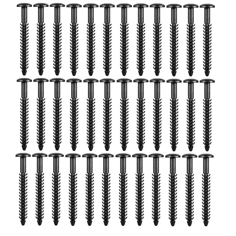 

Крепления для виниловых окон A60z, 36 шт., 3 дюйма, шпильки-анкеры (черные)