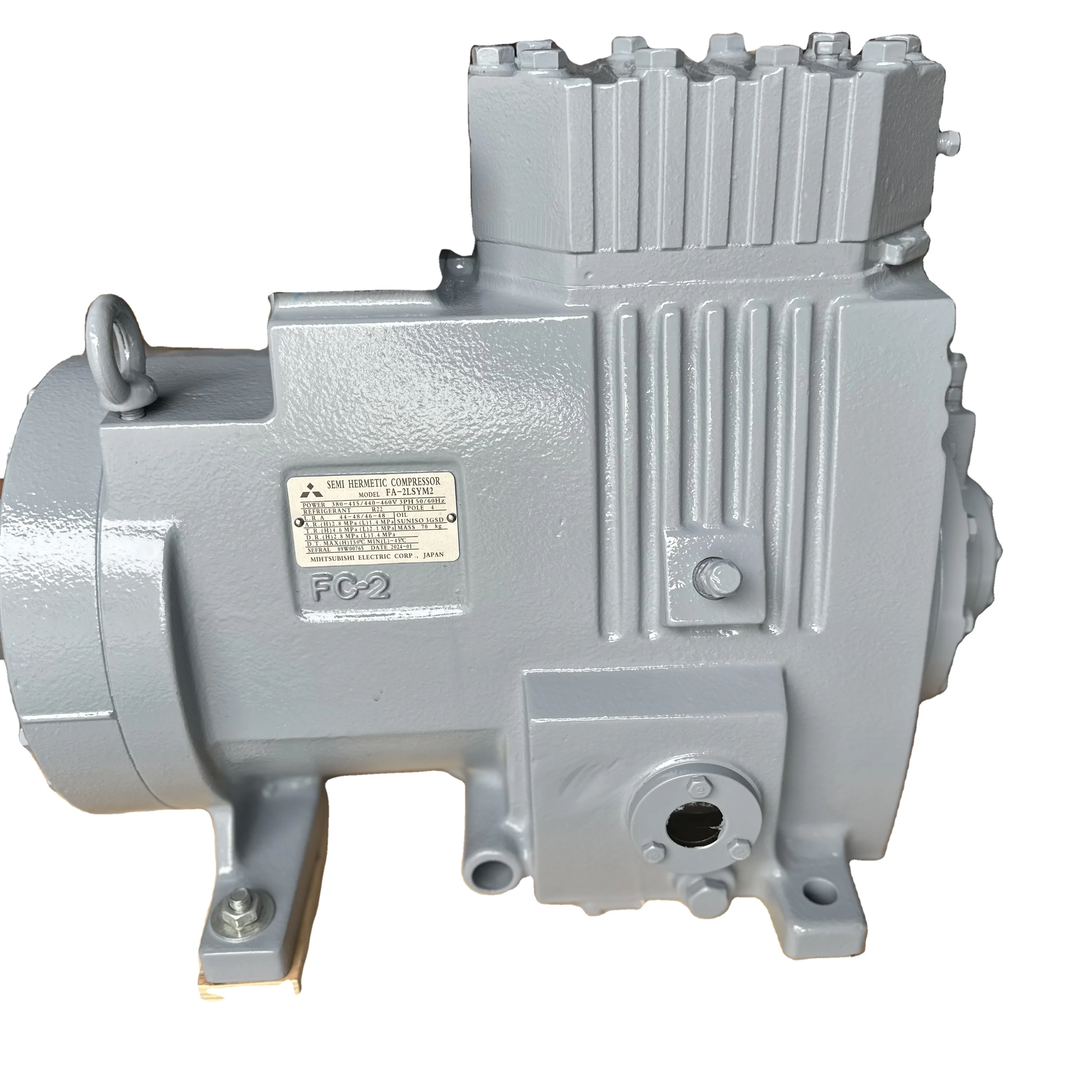 

R22 380-415/440-460V 3PH 50/60HZ Semi-hermetic Compressors FA-2LSYM2 for Refrigerator and Air Conditioning