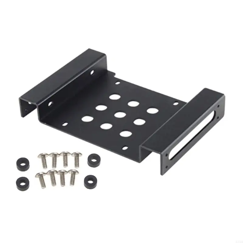 LX0B 5.25 Inch to 2.5 or 3.5 Inch Internal Hard Disk Mount Screws Rubber Washer