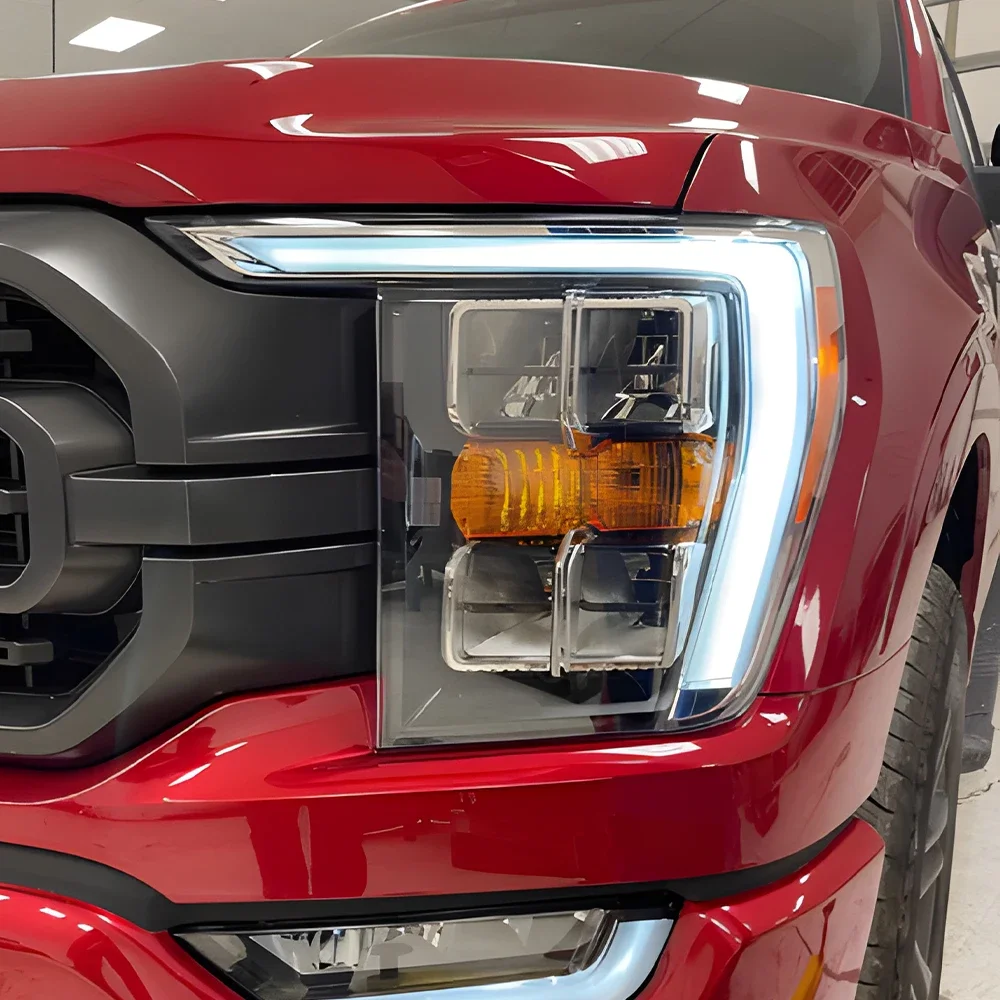 

Автомобильные передние фонари для Ford Raptor F150 2021-2023, светодиодные автомобильные фары в сборе, обновление Plug and Play, объектив проектора, автомобильные аксессуары