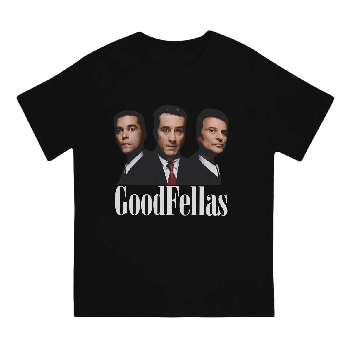 Men Good Fellas T Shirt Scarfaced 100% Cotton Tops Funny Short Sleeve O Neck Tee Shirt 4XL 5XL T-Shirt