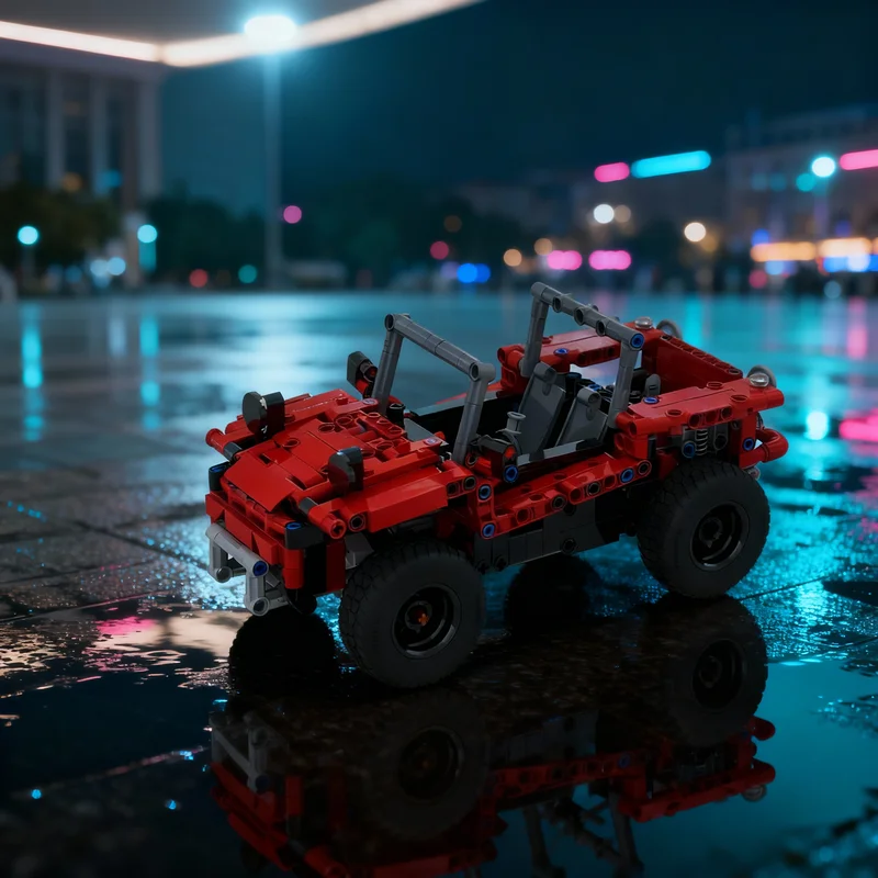 

506pcs MOC Technical Dune Buggy Model Building Blocks Architecture Christmas Gifts Creative DIY Idea Education Toys Brick Kids