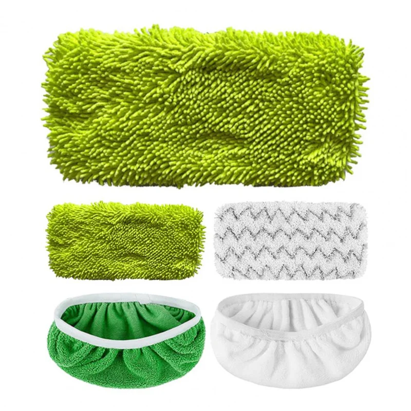 Multi-Purpose Replacement Rotary Car Cleaning Pad Absorbent Thickened Elastic Coral Velvet Household Wet Dry Mopping Cloth