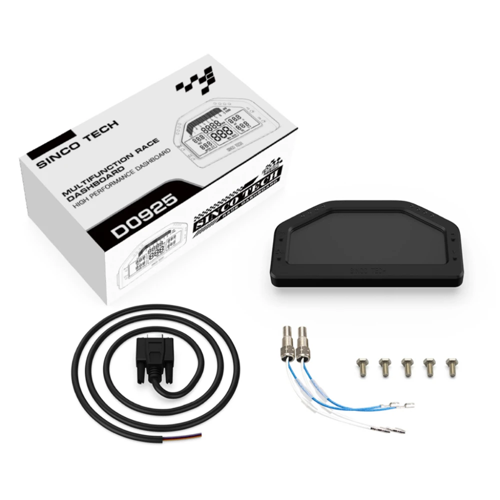 

Цифровой многофункциональный приборный дисплей DO925 с 7-цветным ЖК-экраном, 12В, для гоночных автомобилей, с высокоточным датчиком в комплекте