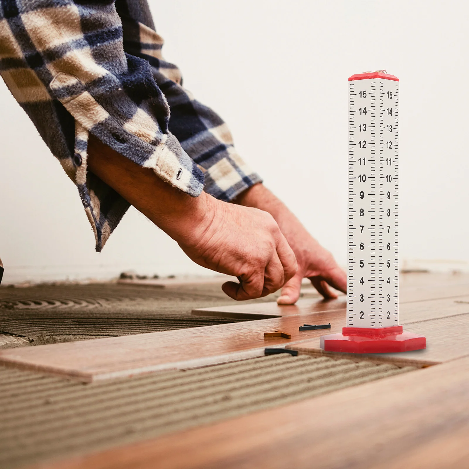 Contour Gauge Ceiling Leveling Ruler Floor Tile Alignment Tool Tiling Position Measuring Ruler Precision Level Bubble