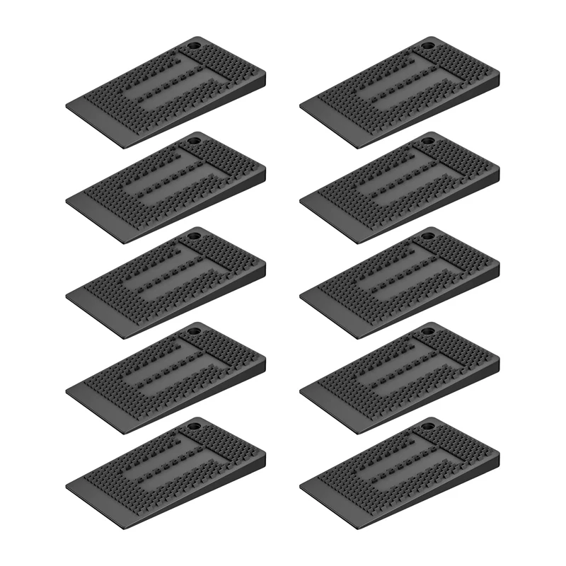 10/20Pcs Furniture Levelers Pad Flexible Furniture Levelers Set Plastic Wedges Furniture Anti-Slip Shims Furniture Mute Feet Pad
