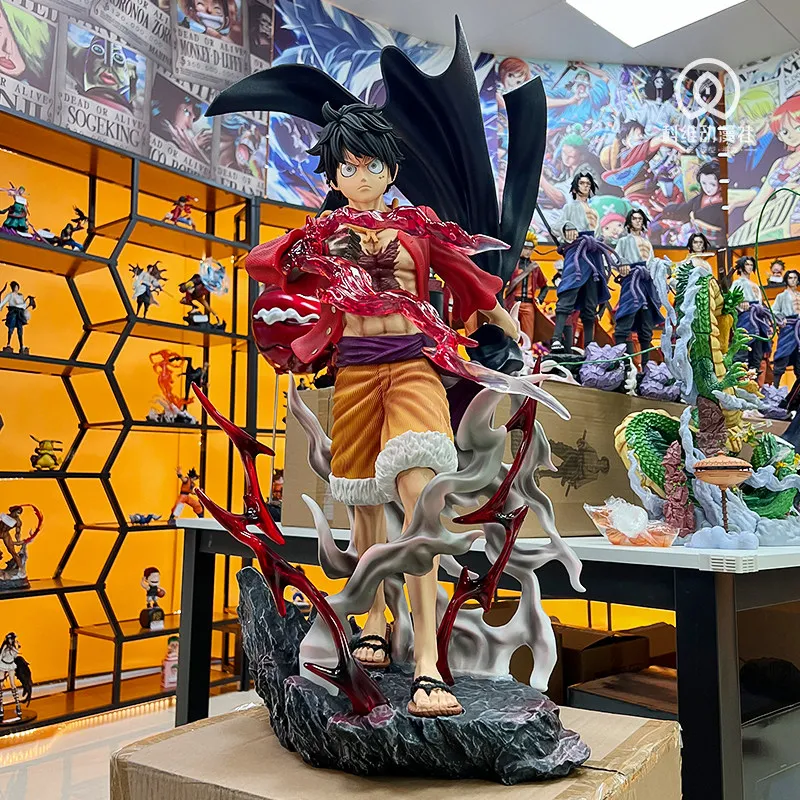 

One Piece JT Studio Ghost Island Marching Luffy 70 см Статуя из ПВХ-аниме Коллекционная фигурка Wano Arc Edition Модель Gk