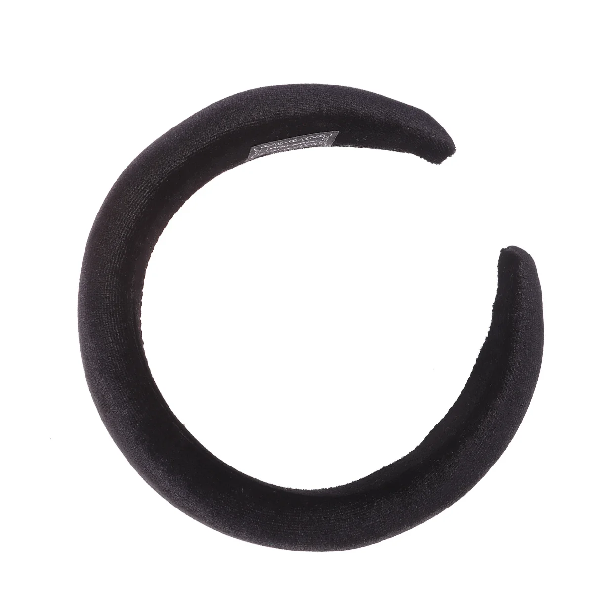 

Sponge Hair Hoops Solid Color Black Cloth Hair Band Elegant Headwear for Women Christmas Party Birthday Gift Accessory