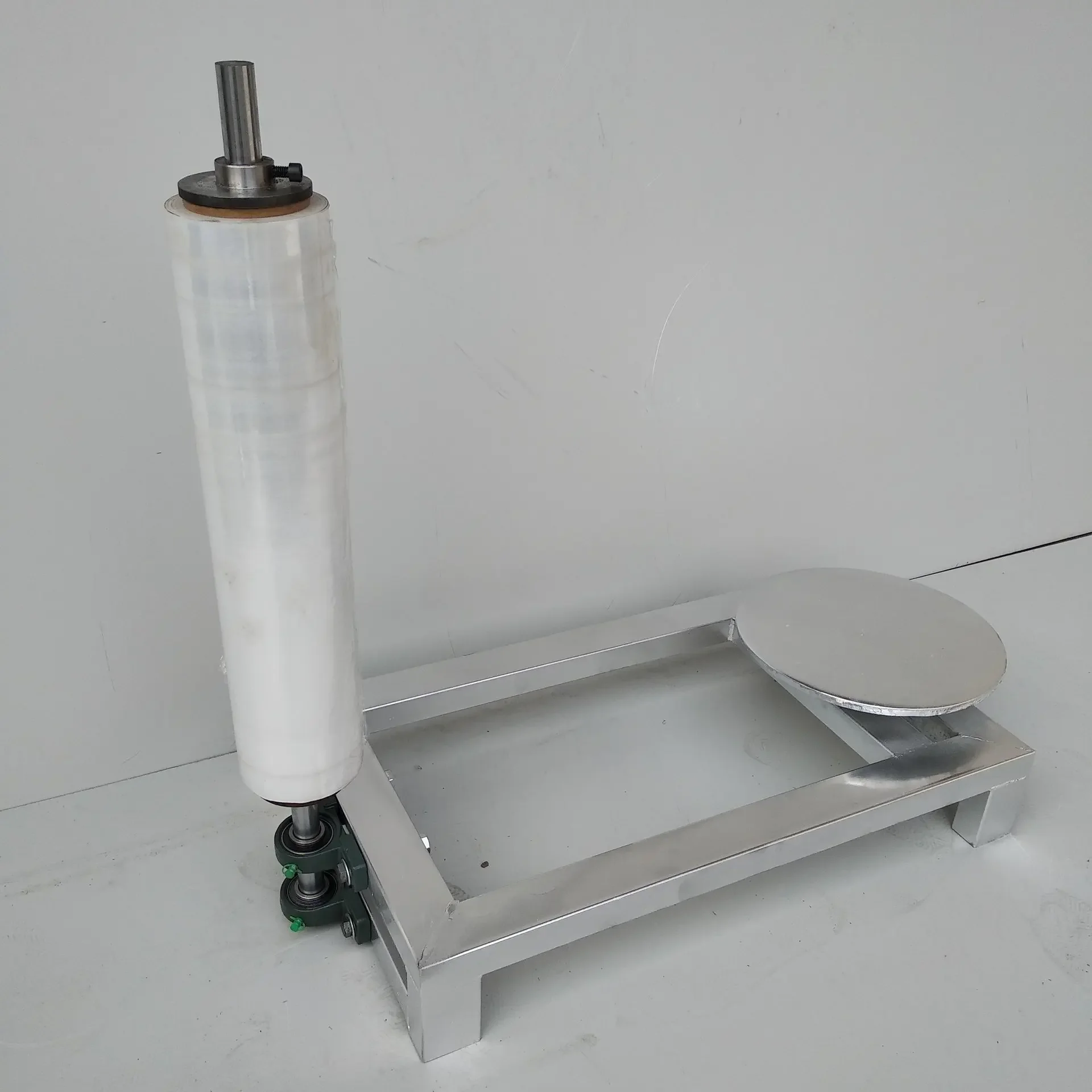 Small Electric Carton Wrapping Machine Wrapping Film Baler Automatic Wrapping Film Baler for Luggage