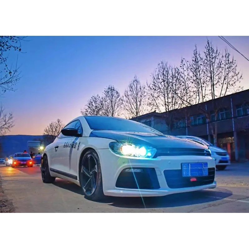 V SCIROCCO R Front Bumper and Rear Bumper Assy Tuning Parts PP Material 2015- Car Body Kits