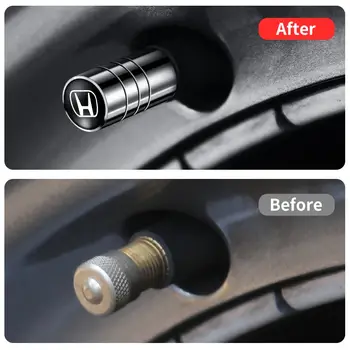 4個金屬車徽章輪轂輪胎氣門嘴帽汽車配件,適用於本田思域、雅閣、飛度、CRV、爵士、奧德賽、Insight、Legend、HRV 6 最佳銷售 本田傳奇 - №1