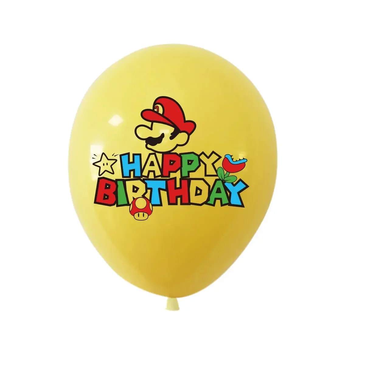 10pcs Super Mario Bros Balloons Anime Theme Birthday Party Decoration Supplies Cute Cartoon Figure Luigi Balloon Kids Toy Gifts