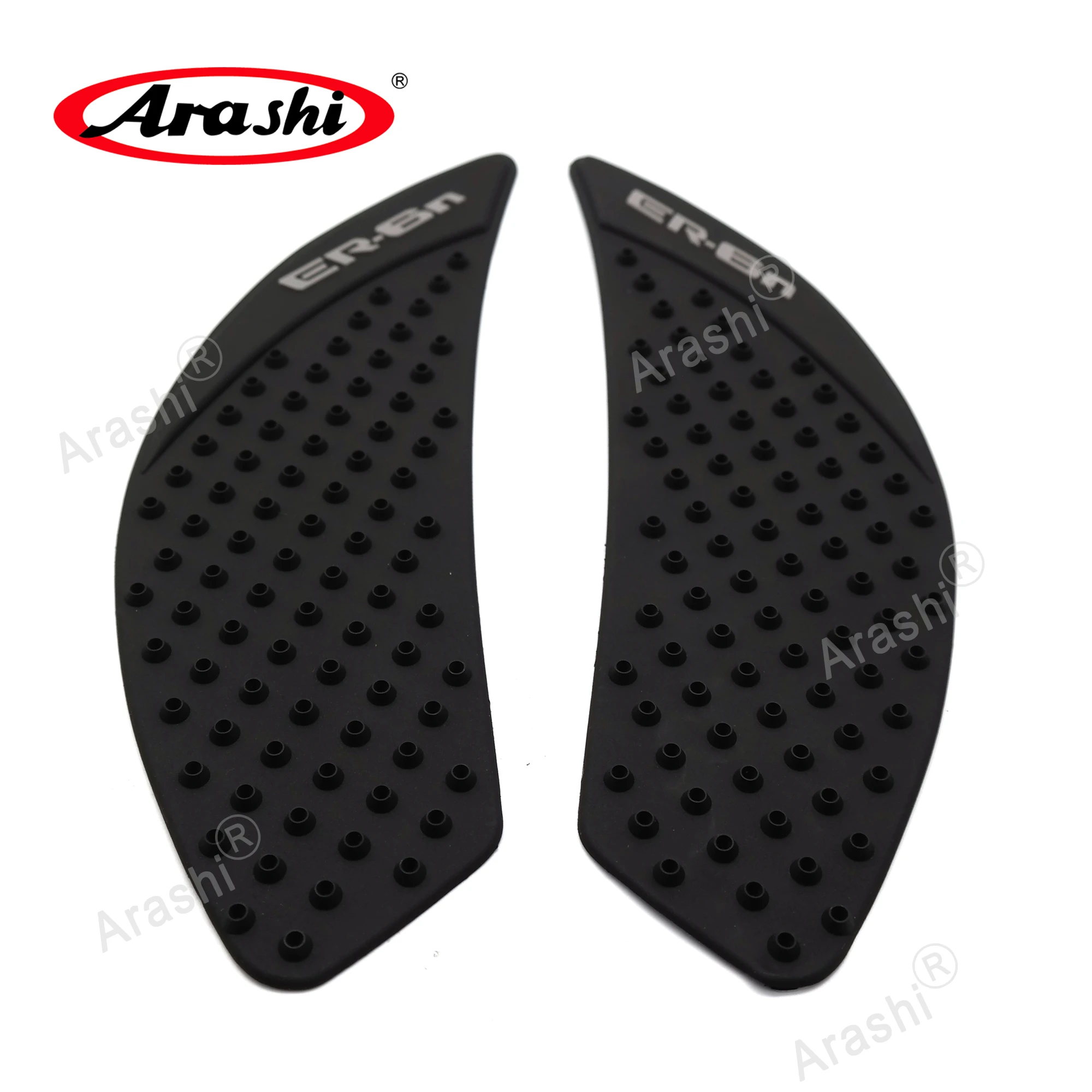 ER-6N 2006-2012 Motorcycle Fuel Tank Traction Pad Side Gas Knee Grip Protector Decal Sticker For KAWASAKI ER6N ER 6N 2007 2008