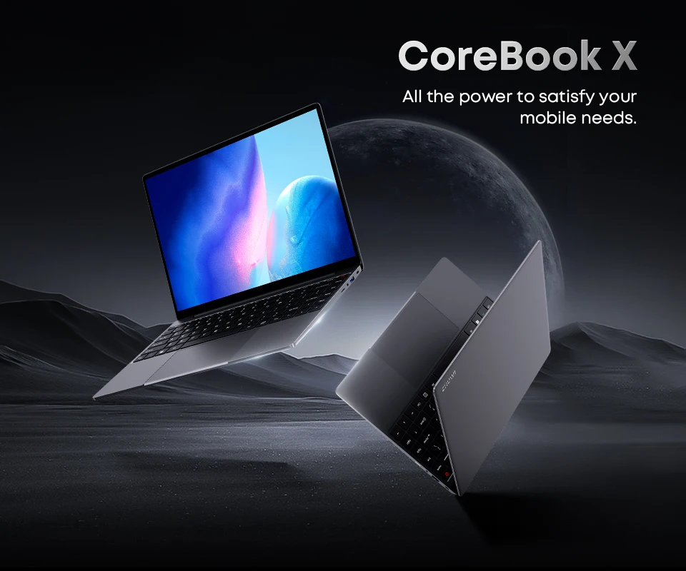 CHUWI CoreBook X ألعاب الكمبيوتر المحمول Intel Core i3-1215U 6 النوى 8 المواضيع 16GB RAM 512GB SSD 14 بوصة FHD Windows 11 الكمبيوتر المحمول Wifi6