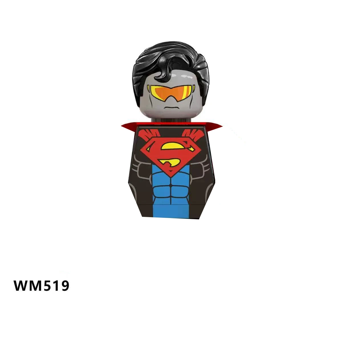 Marvel Comics series Spider-Man Iron Man American captain Loki building blocks cartoon character building blocks birthday gift. view 5