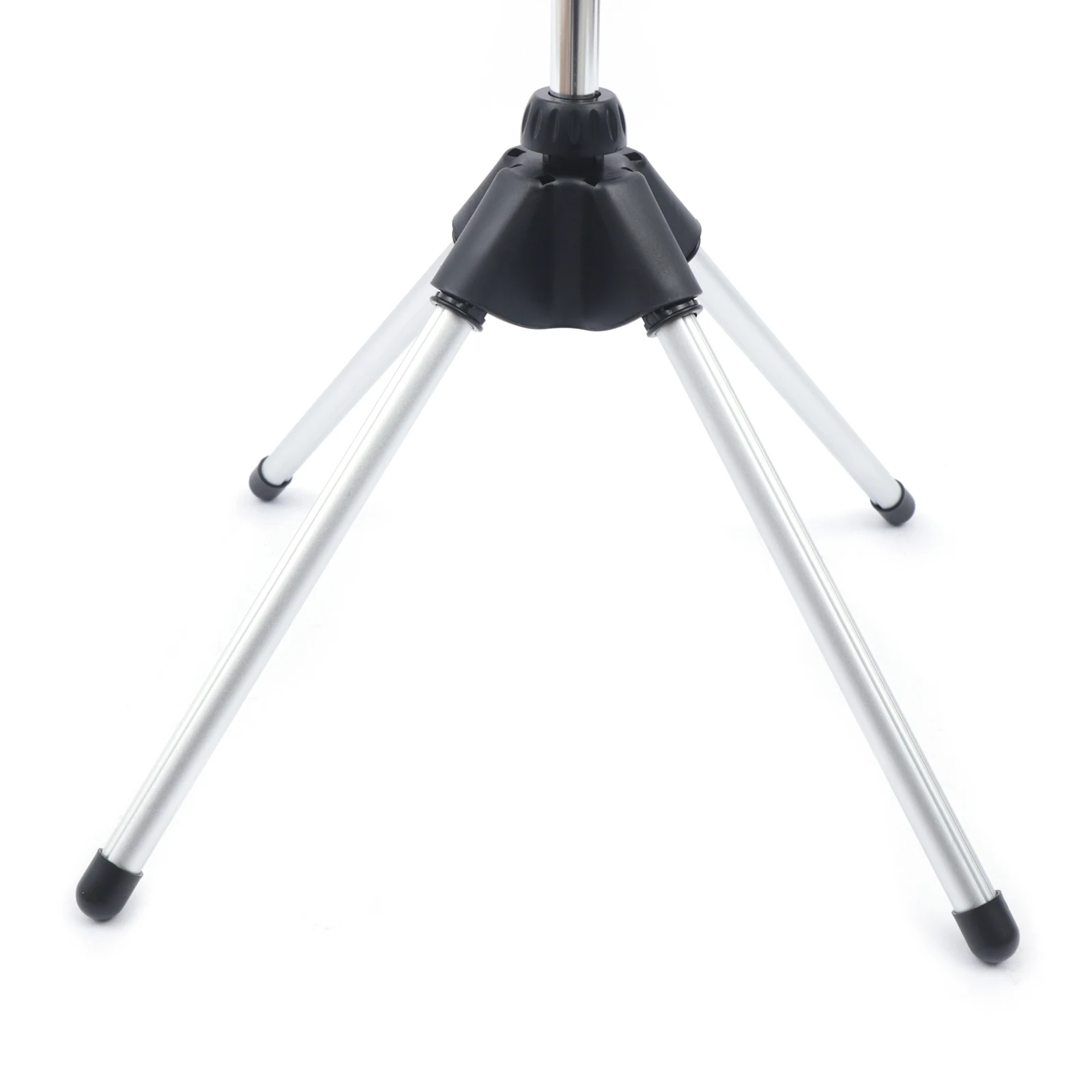 رف كي محمول مع مشابك، ارتفاع قابل للتعديل 360 درجة ° حامل باخرة قابل للطي من الألومنيوم قابل للدوران للسفر إلى المنزل #6