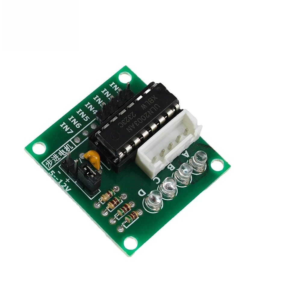 1 Buah 5V/12V 28BYJ-48 Motor Stepper ULN2003 Papan Driver Motor Langkah Mikro untuk Arduino DIY Robotika dan Proyek Elektronik