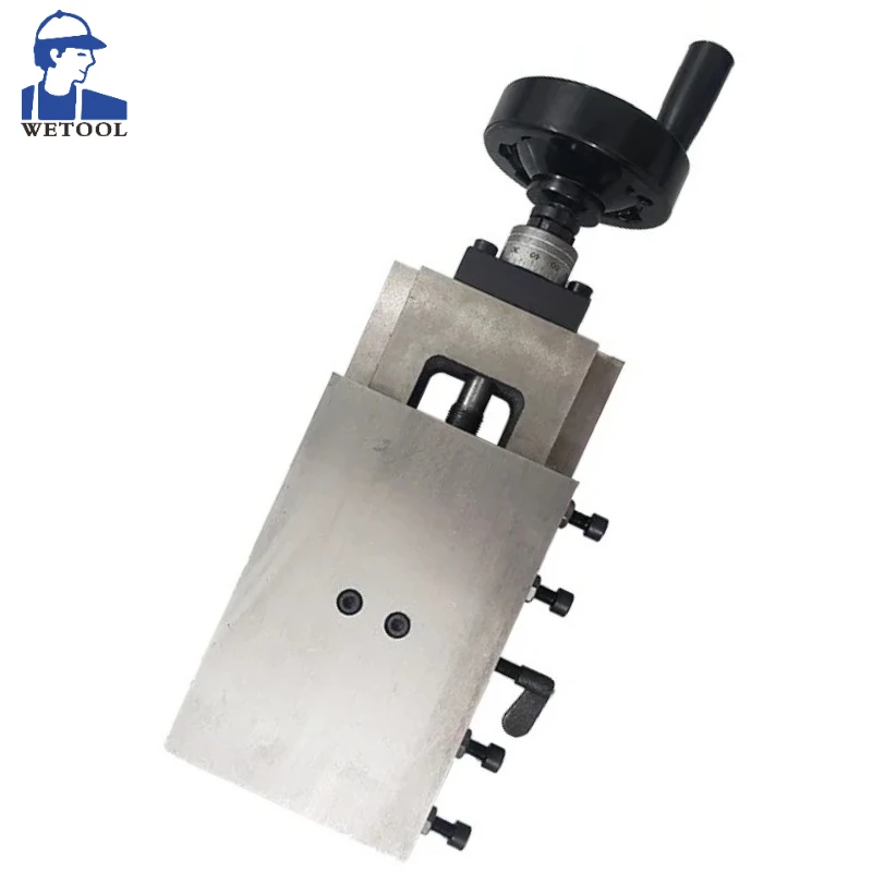 one-way screw rod drag plate tooling guide rail fine grinding hand crank One-word precision dovetail groove sliding table scale