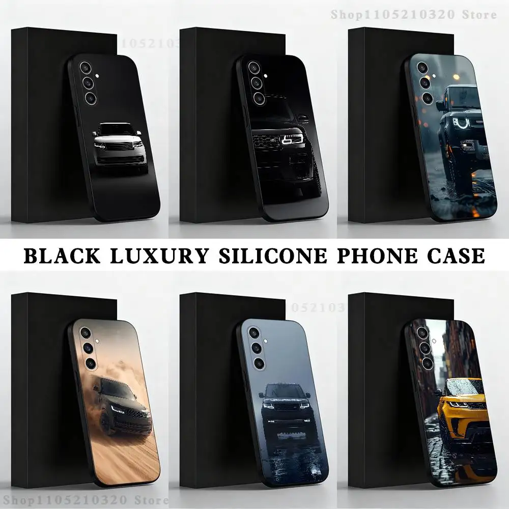 

R-Range R-Roveres Sport Car Phone Case For Samsung S25,S24,S21,S22,S23,S30,Ultra,S20,Plus,Fe,Lite,Note,10,9,5G Black Cover