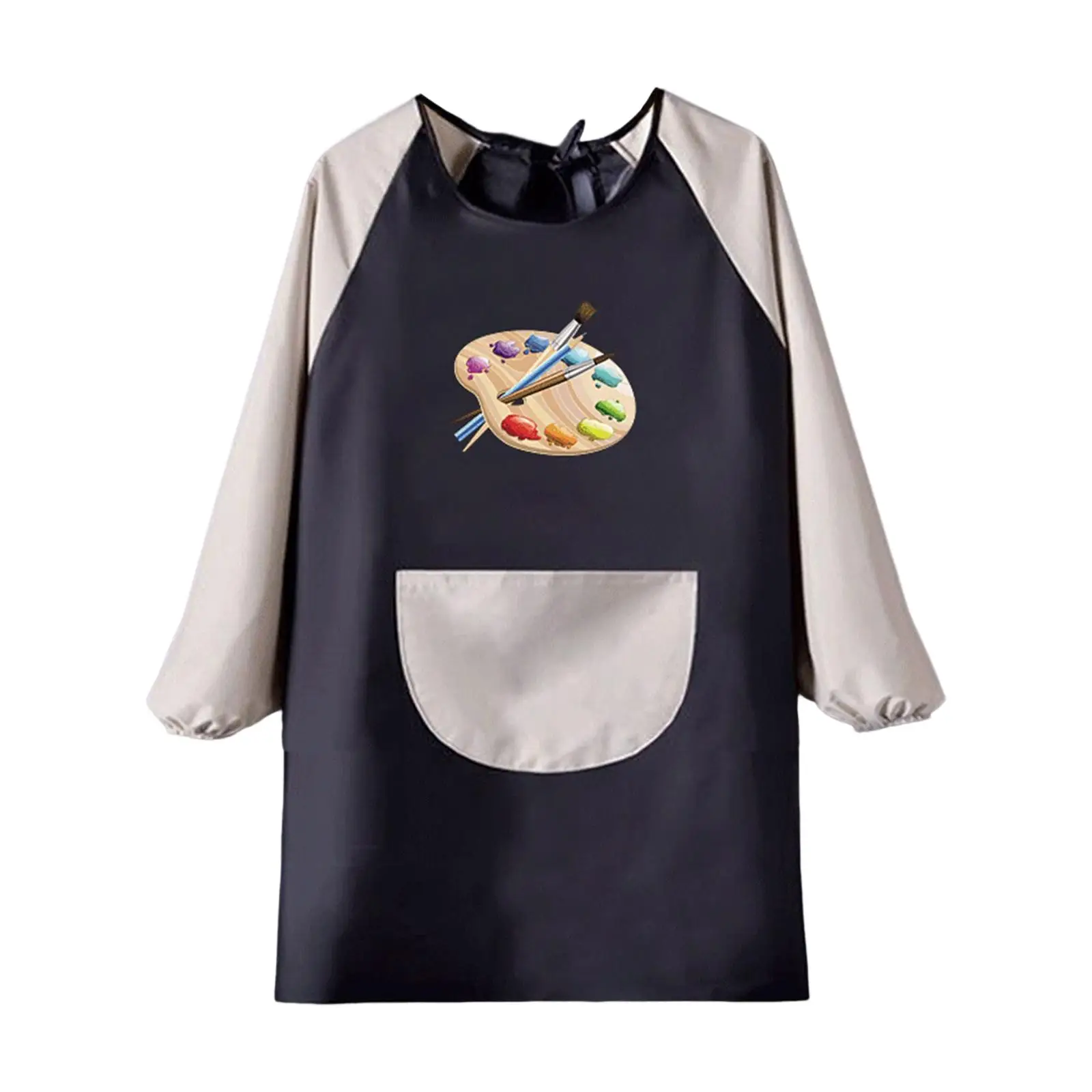 Multifunction Kids Painting Apron Gadgets Artist Craft Drawning Aprons for Children Waterproof Apron Long Sleeve Gown Kids Bibs