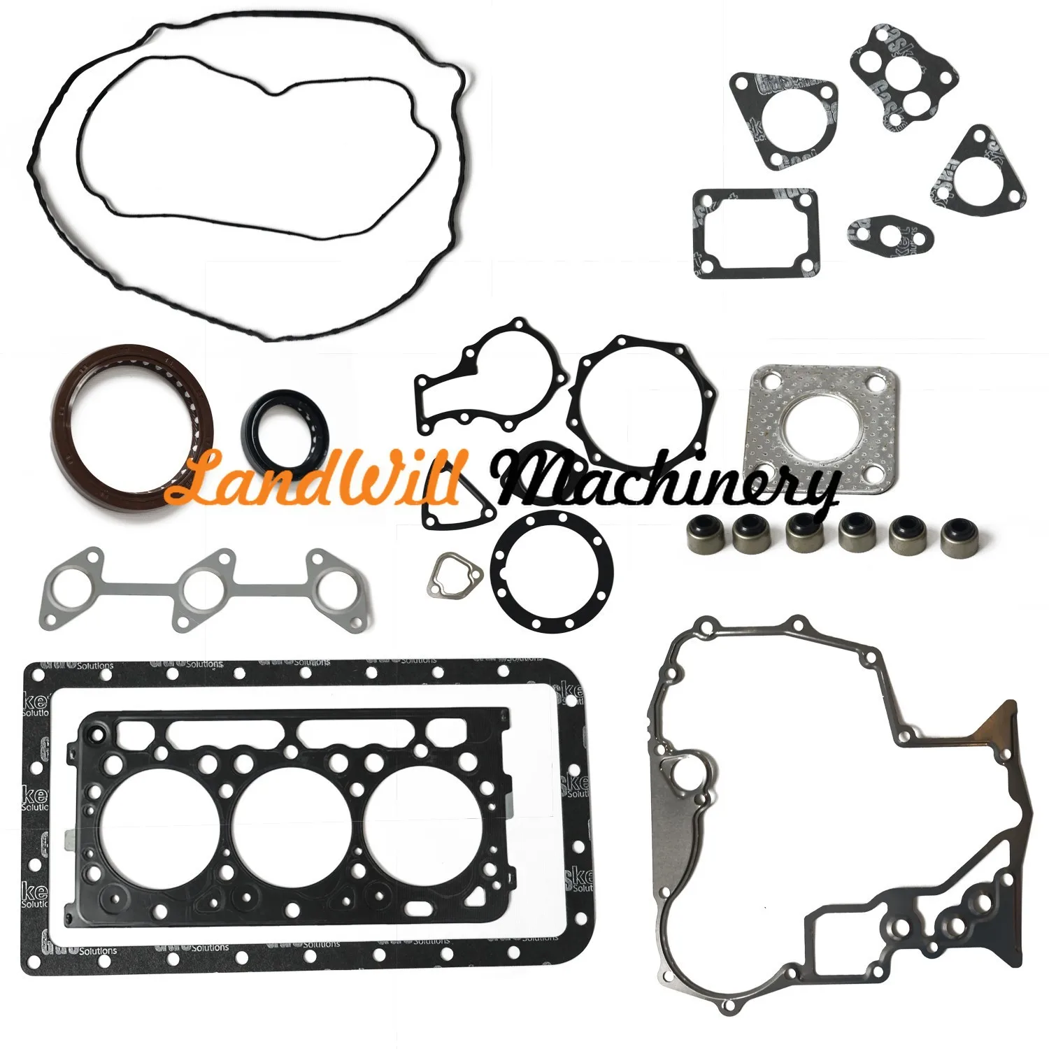 Overhaul Rebuild Kit +Connecting Rod + Crankshaft Fits For Kubota D902 Engine