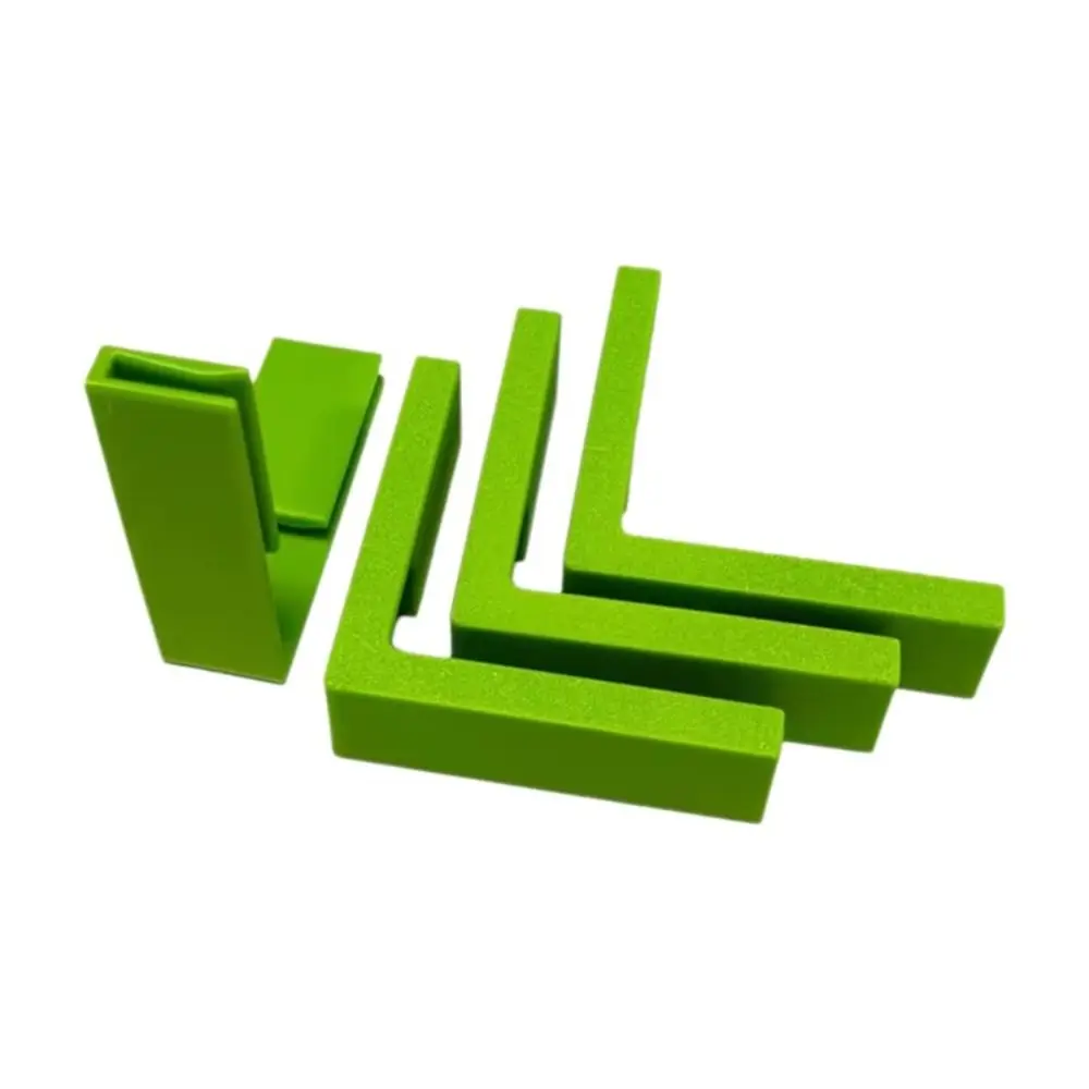 4Pcs Reusable Cardboard Corner Clips 3D Printed L Shaped Corner Reinforcement Clips Matte Finish Clip On Corner Fixing