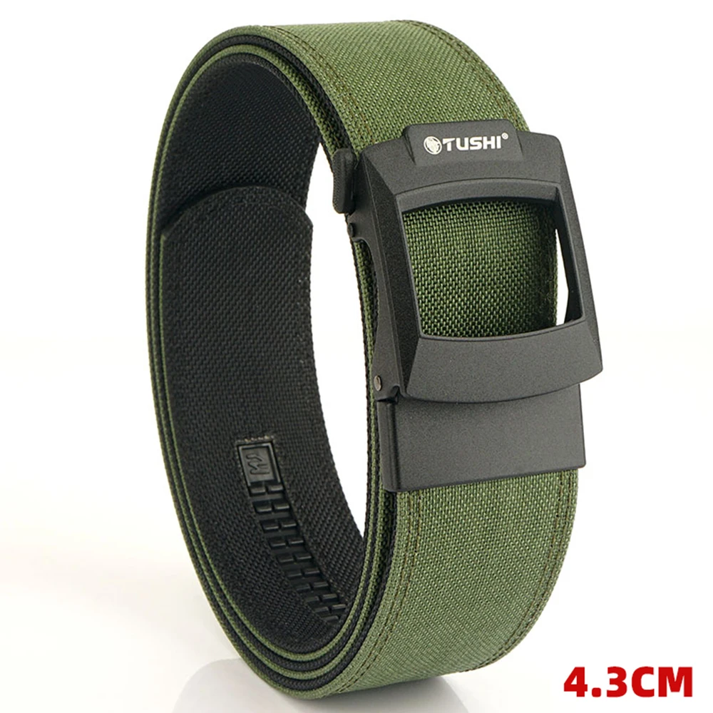 TUSHI 4,3 CM Taktische Gürtel Für Männer Legierung Quick Release Schnalle Harte Nylon Gürtel Männlichen Outdoor Militär Gürtel Zubehör Multi-größe – Detail 16