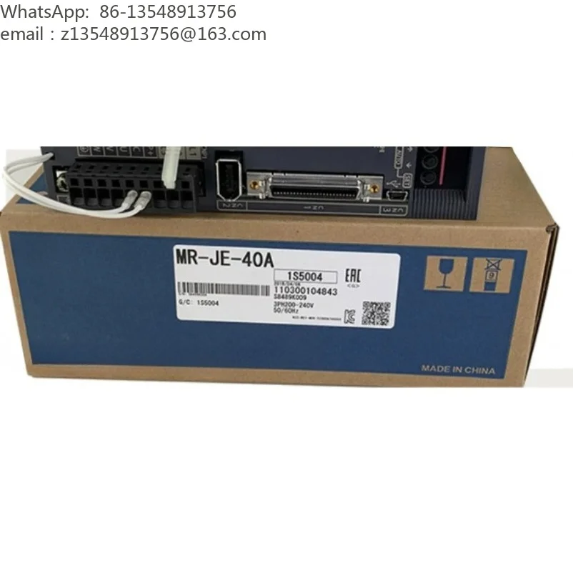 Spot MR-J4-40B/40A  AC Servo Drive 400W Servo Amplifier Industrial Control Module