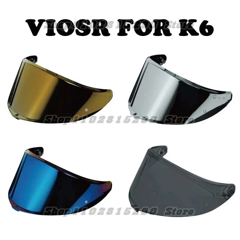 

Motorcycle Helmet Visor Full Face Visor Anti-Scratch Off-Road Motorbike Helmet Lens for K6 Motorcycle Accessories