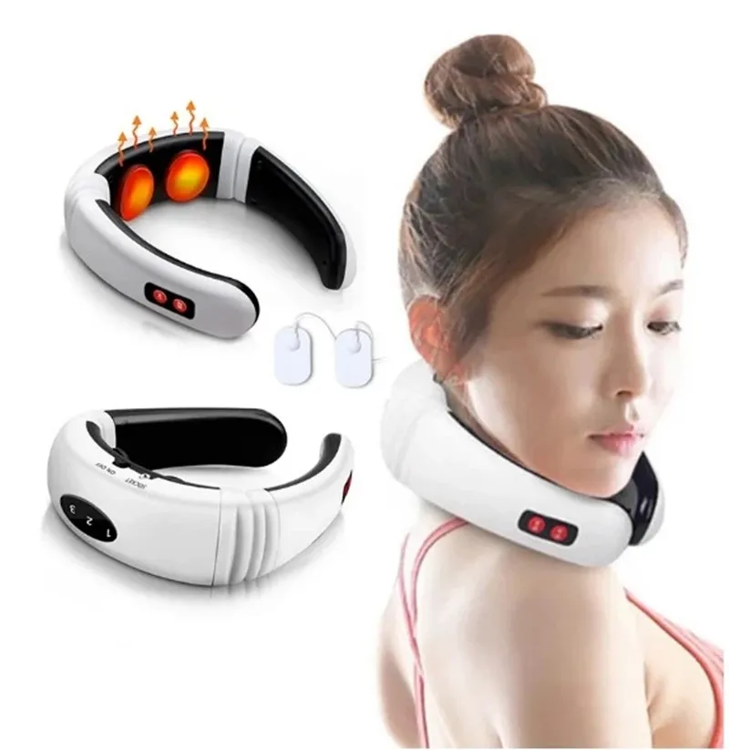 Neck Massager Smart Portable Cordless Neck Massage Equipment, Relaxation CervicalUse at Home Office Travel available