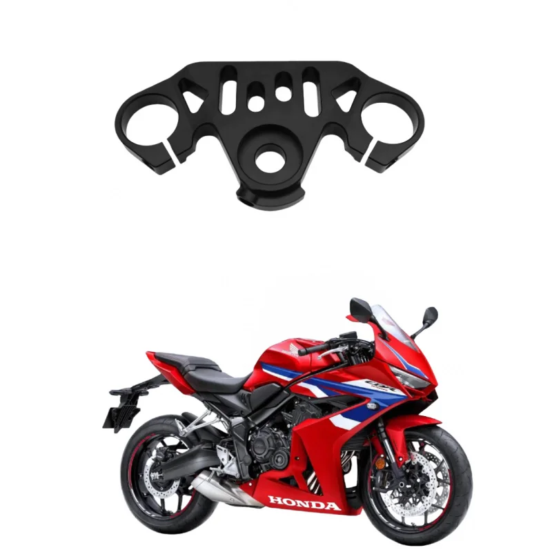 

Для Honda CBR650R CBR 650R 650 R CBR650 R 2018 2019 2020 алюминиевая передняя вилка с ЧПУ, опускающая тройное дерево, верхний верхний зажим