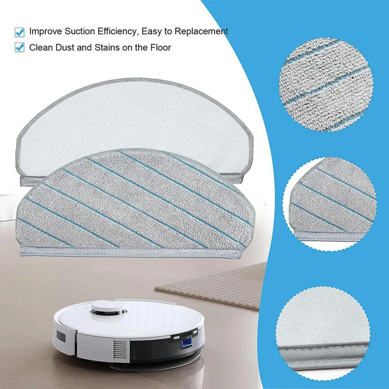 Accessories For Ecovacs Deebot N20 Pro Plus / N20/N20 Plus Robot Vacuum Cleaner Replacement Parts,Rotating Brush Filters