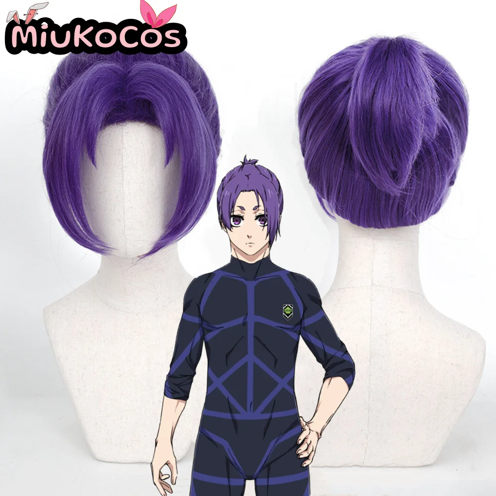 

В НАЛИЧИИ Reo Mikage Косплей Парик MiukoCosplay Аниме Синий Замок Косплей Парик