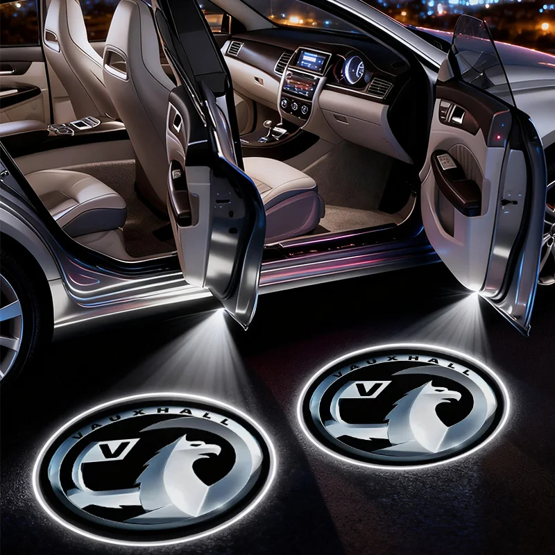 

Car styling Auto Door LED Decoration Wireless Welcome Light Logo ProjectorFor Opel Insignia Astra Antara Meriva Zafira H G Corsa