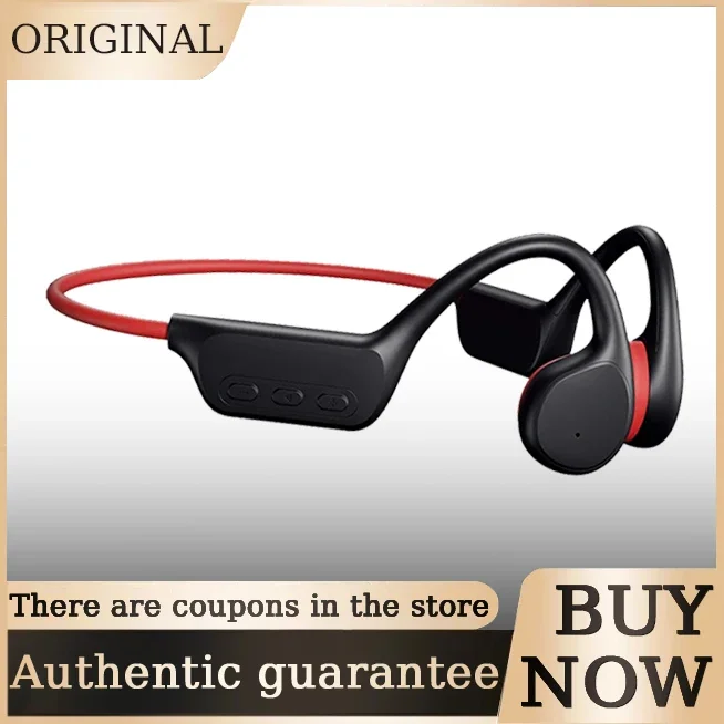 

Original New Bone Conduction 5.3Bluetooth Headset Sweatproof Waterproof IPX8 Headset for Swimming Outdoor Sport 32GBass Headset