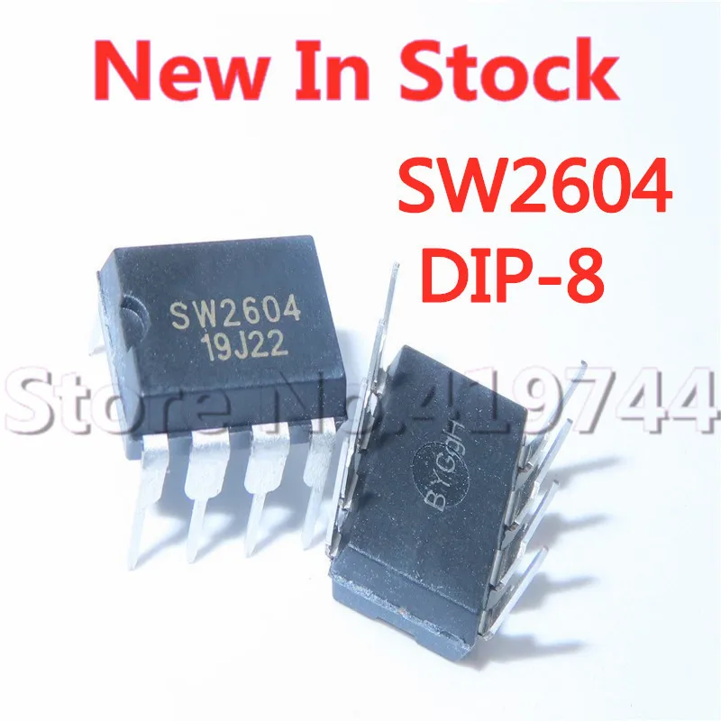 5PCS/LOT 100% Quality SW2604A SW2604 DIP-8 DVD adapter power chip IC In Stock New Original