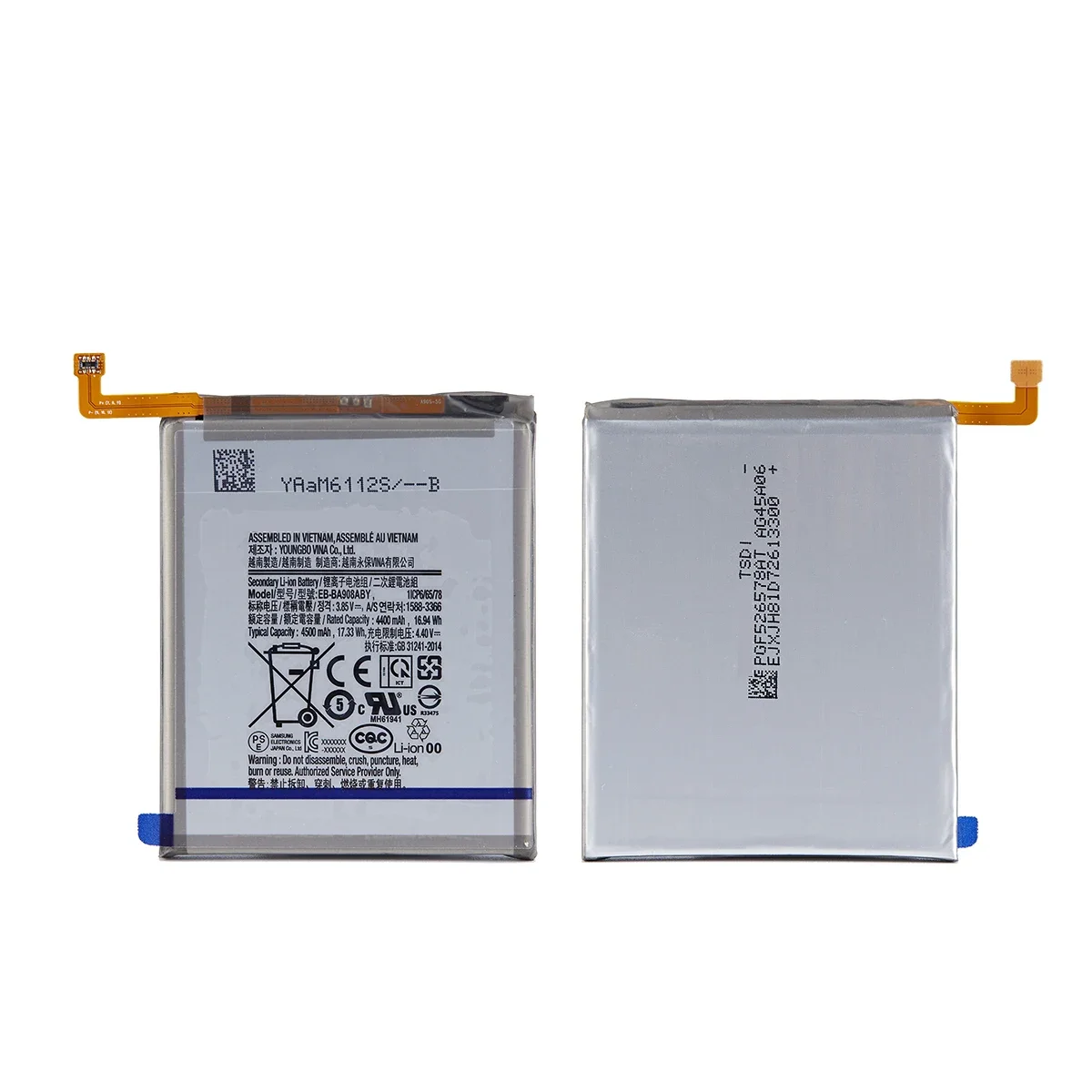 Brand New EB-BA908ABY 4500mAh High Quality Replacement  Battery For Samsung Galaxy A90 5G A908 A908B A908N Mobile Phone