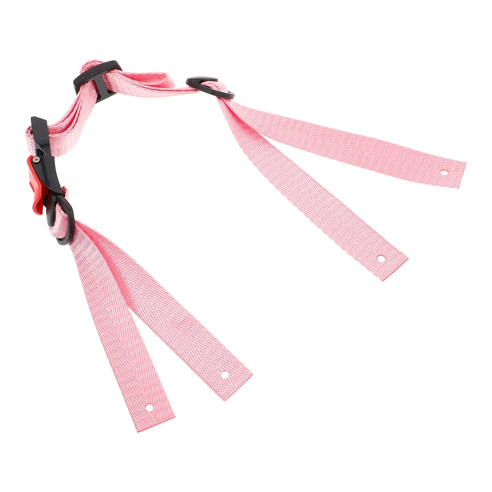 Pink Adjustable Y-Shaped Hard Hat Chin Straps Safety Replacement for Industrial Workers Elastic Strap