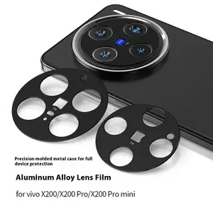 Bilashmart Aluminum Metal Rear Camera Lens Protector vivo X200 Pro mini x200 Ultra Lens Cover Screen Protector Lens Ring Film X200s