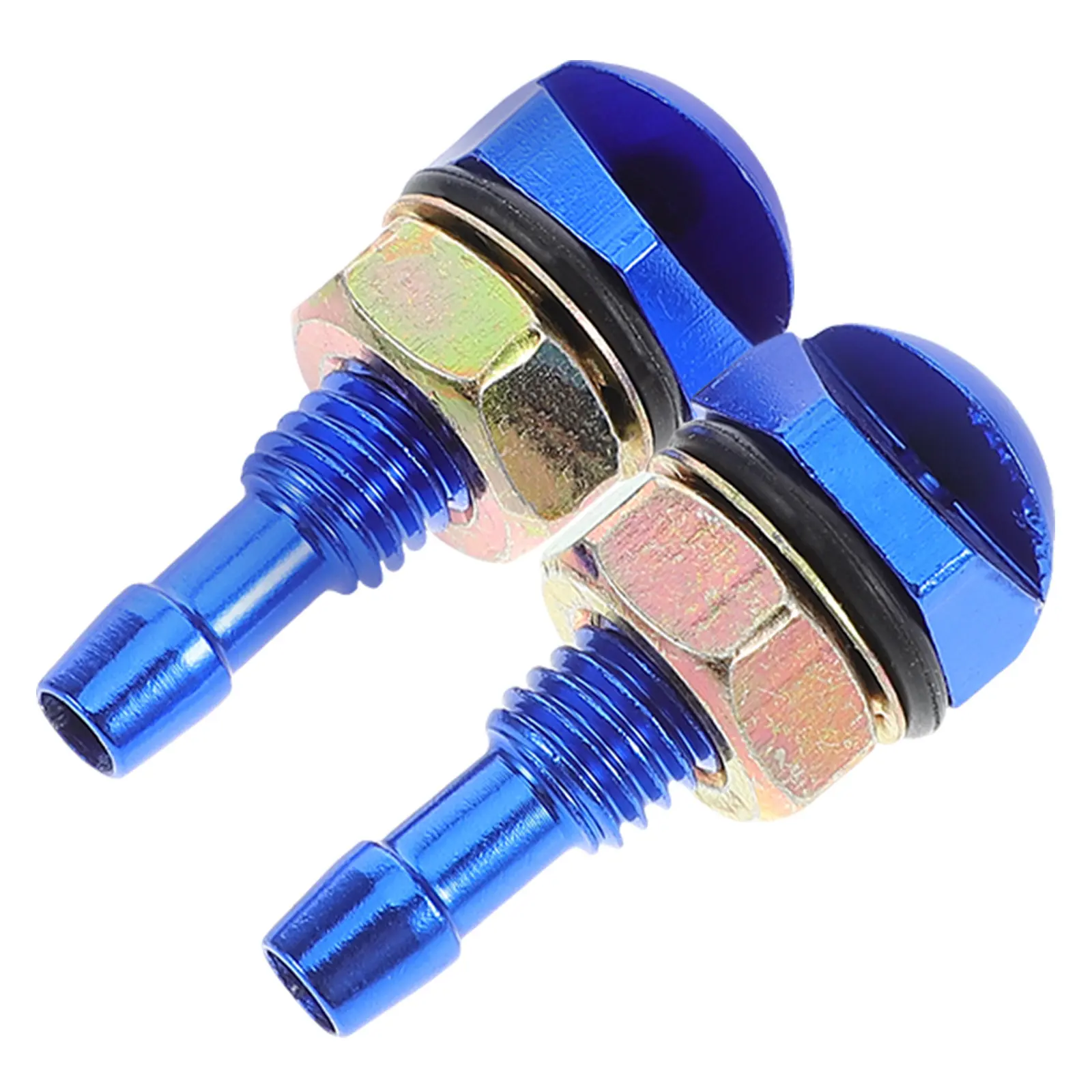 1Pair Windshield Washer Spray Nozzles Universal High-Strength Front Windshield Wiper Nozzle Replacement Washer Parts