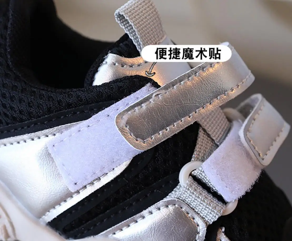 Children Casual Sneakers Spring Autumn Girls Comfortable Breathable Mesh Outdoor Running Shoes Kids Boys Sports Tenis Shoe