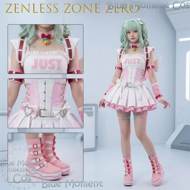 Costume de cosplay Zenless Zone Zero KFC Collaboration Sunna, tenue complète pour femme, Comic Con, Halloween, fête à thème, Lolita cos