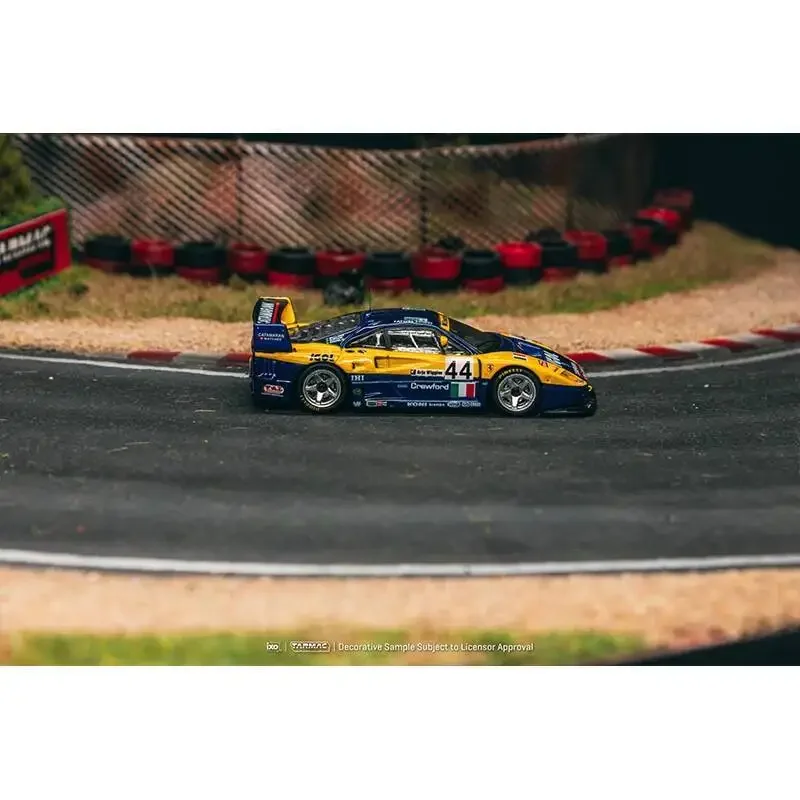 PreSale Tarmac Works Ferrari 1:64 F40 GTE 24h Of Le Mans 1996 Diecast مجموعة نماذج السيارة ألعاب TW