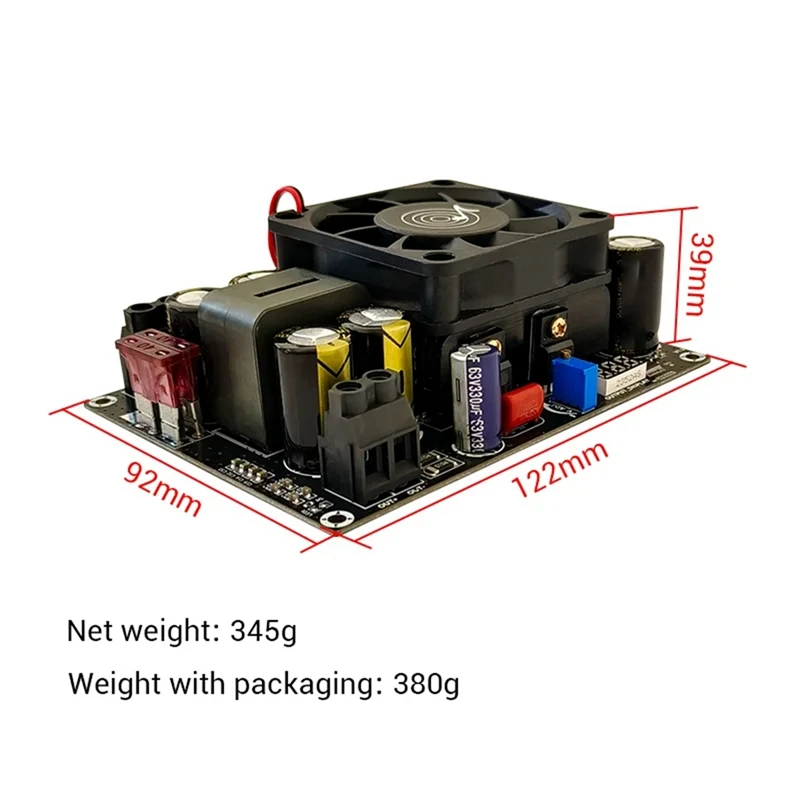 多機能定格ボードモジュール,電圧表示付き便利モジュール,使いやすい,12v,24v,50v,500w,pw500