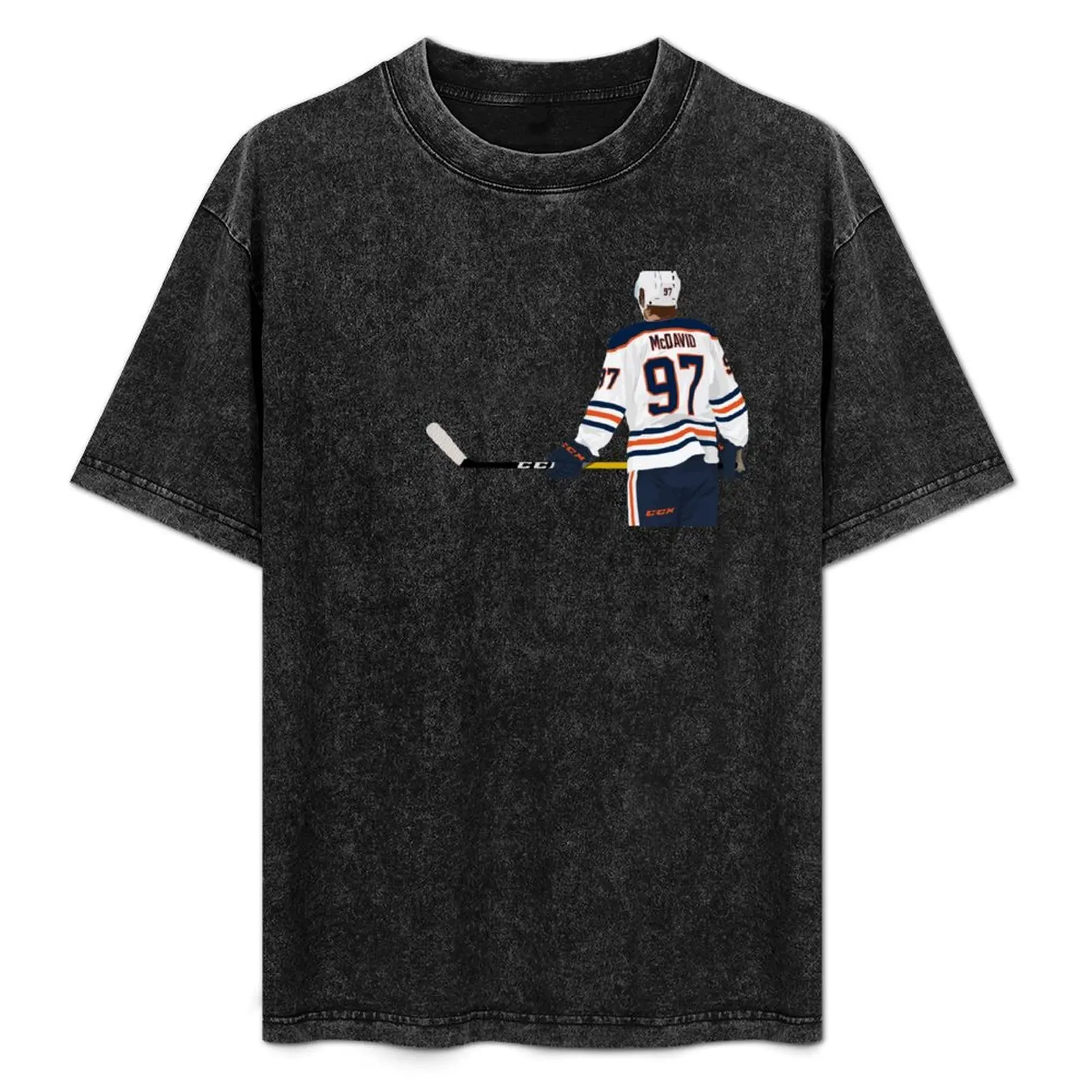 

Connor McDavid 97 T-Shirt Basic Simple Casual Short Sleeve Tee