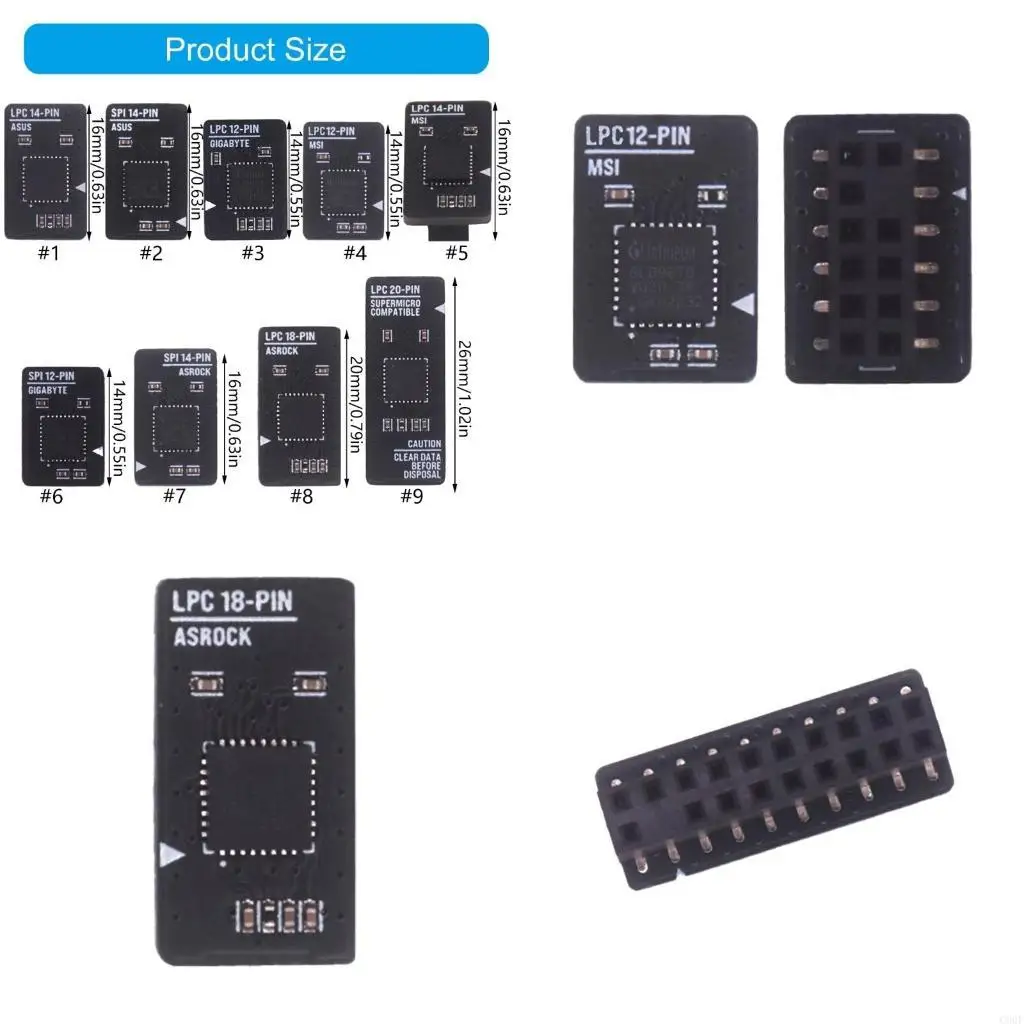 

C90F Durability TPM Module Computer Adapter Accessory For Universal Use Optional